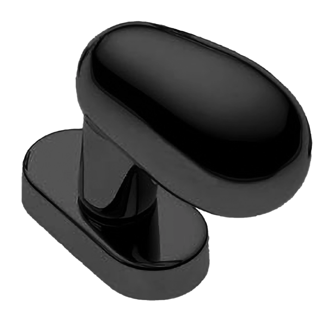 Ручка оконная UOVO W1 NERO, цвет - черный фото купить Тверь
