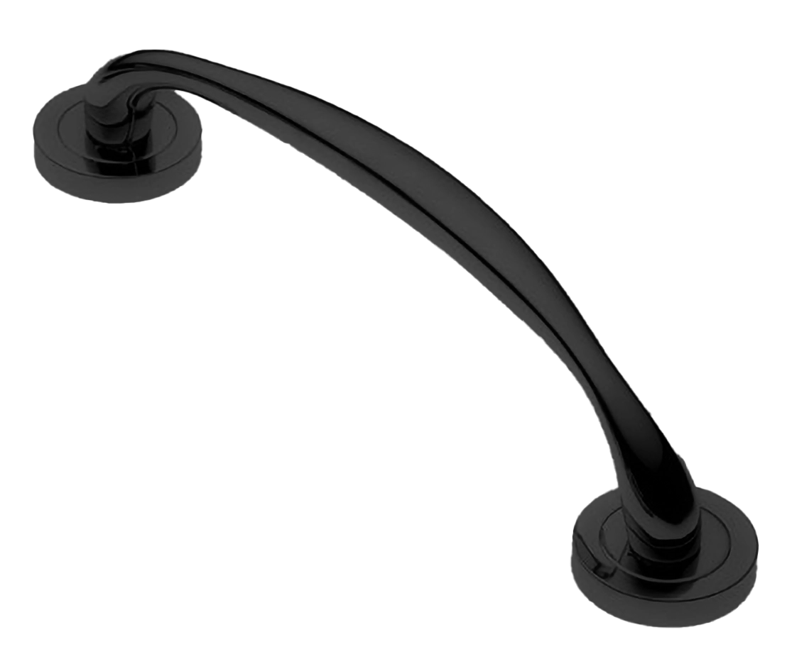 Ручка-скоба LEON PH NERO, цвет - черный фото купить Тверь