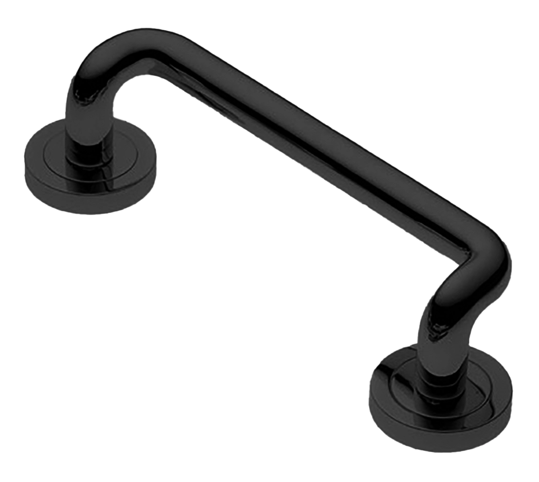 Ручка-скоба SNAKE PH NERO, цвет - черный фото купить Тверь