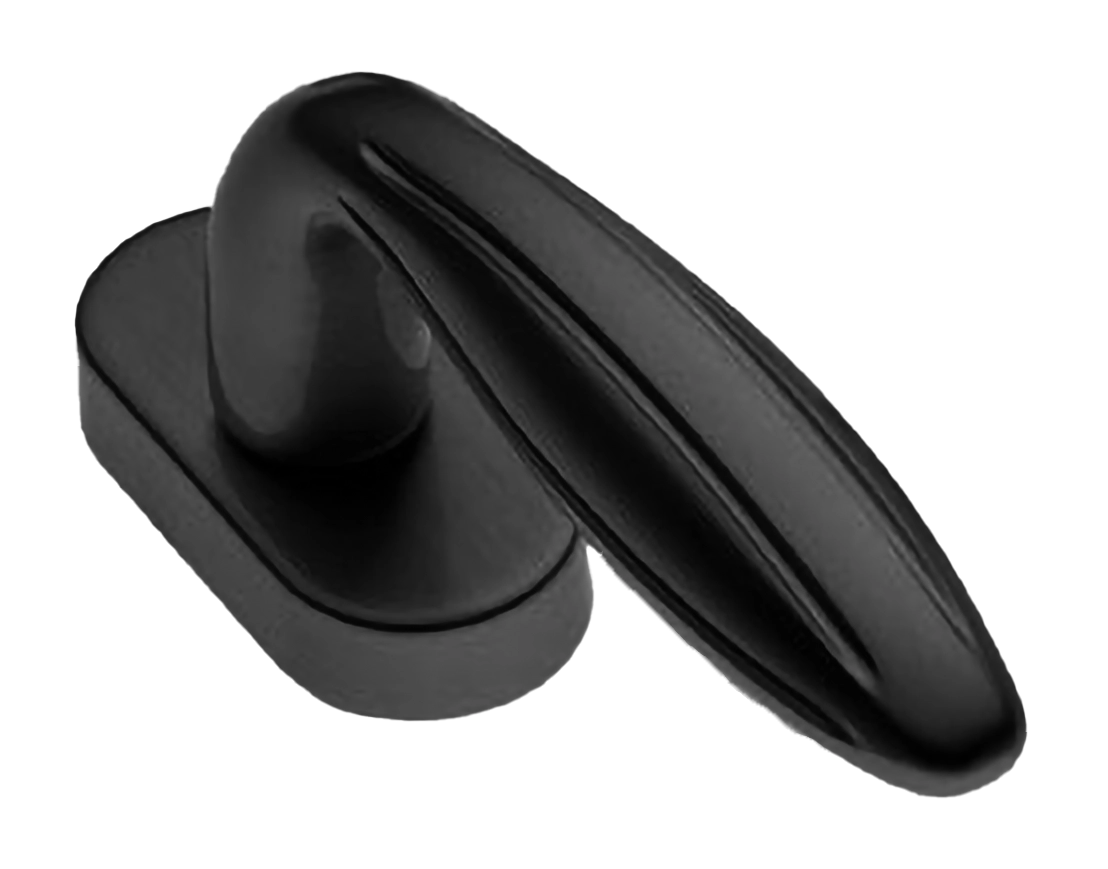 Ручка оконная BUD W1 NERO, цвет - черный фото купить Тверь