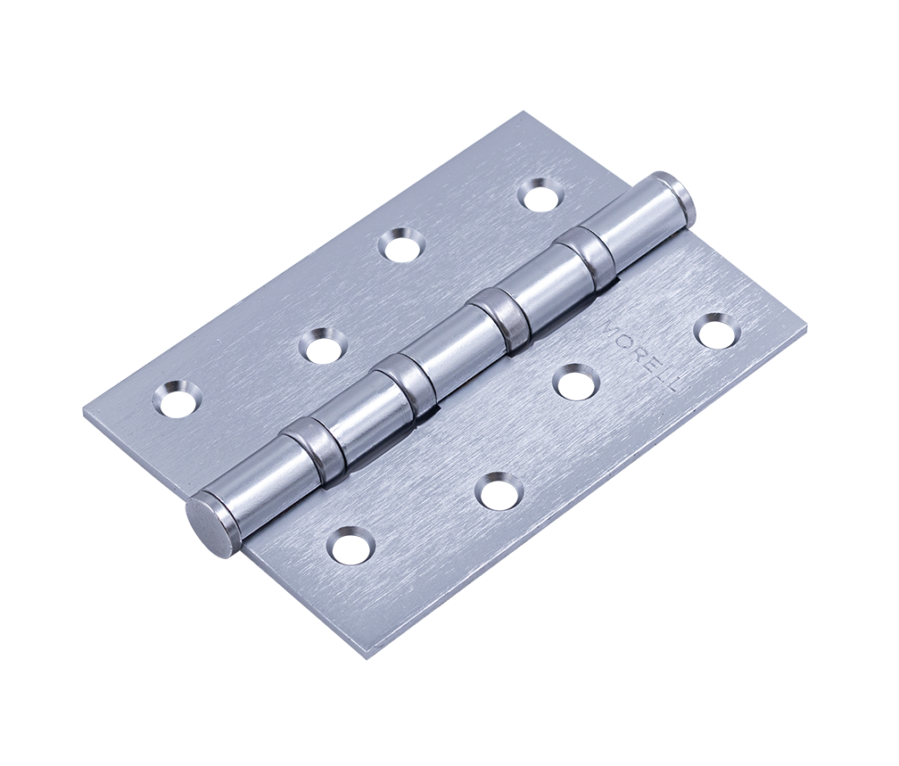 Петля карточная универсальная MSN 100X70X2.5-4BB SSC с подшипником стальная, врезная, цвет суперматовый хром, сталь фото купить в Твери