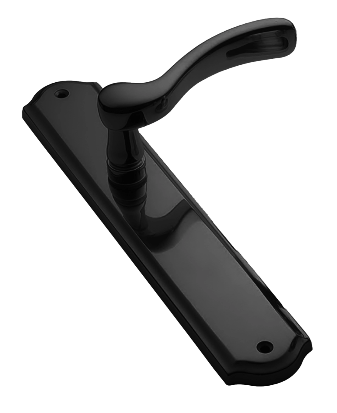 Ручка на планке ERICA PL NERO, цвет - черный фото купить Тверь