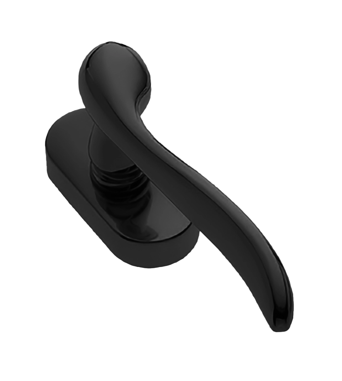 Ручка оконная TOSCANA W1 NERO, цвет - черный фото купить Тверь