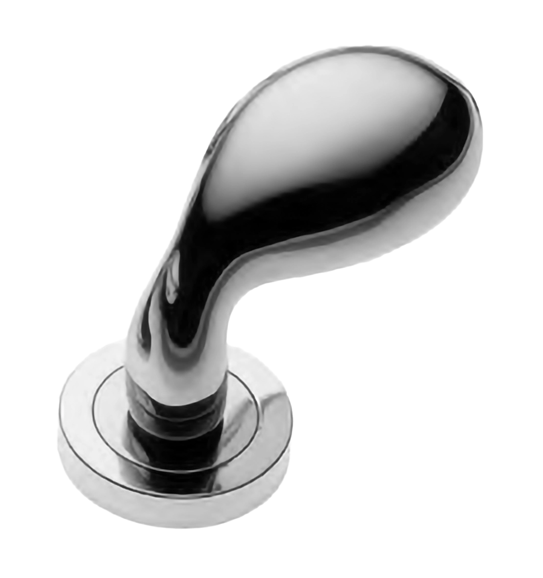 Ручка дверная AIR-2 R2 CRO раздельная на круглой розетке, цвет - хром фото купить Тверь