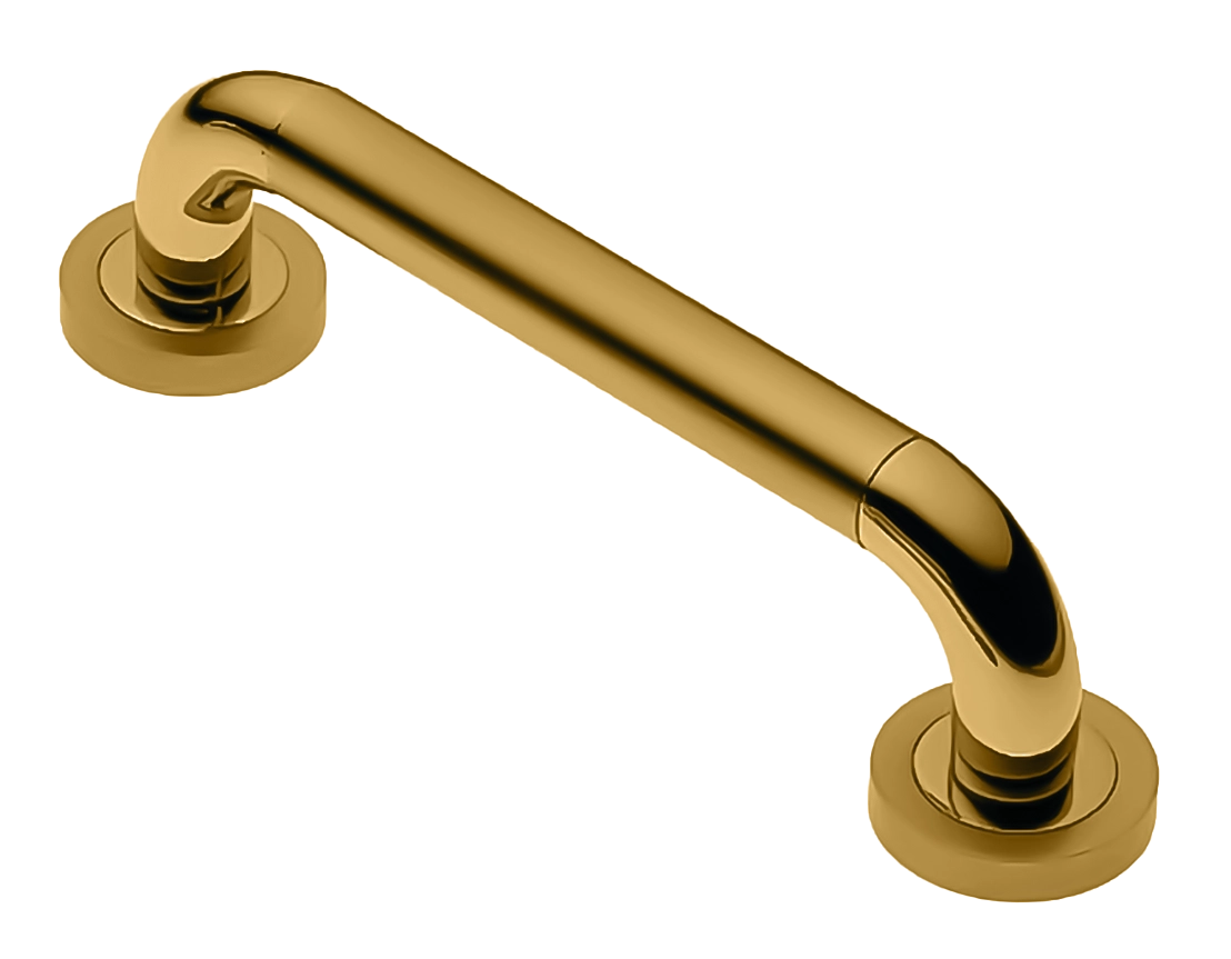 Ручка-скоба GAVANA PH OSA/OTL, цвет - матовое золото/золото фото купить Тверь