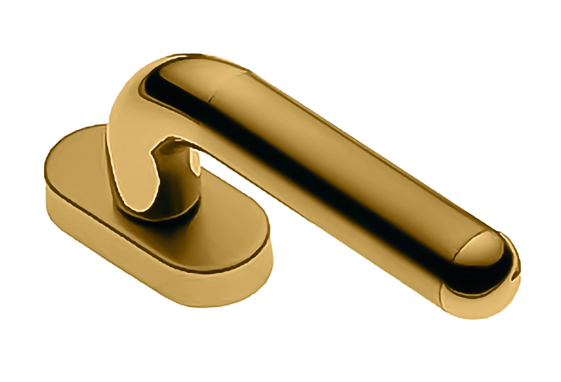 Ручка оконная GAVANA W1 OTL, цвет - золото фото купить Тверь