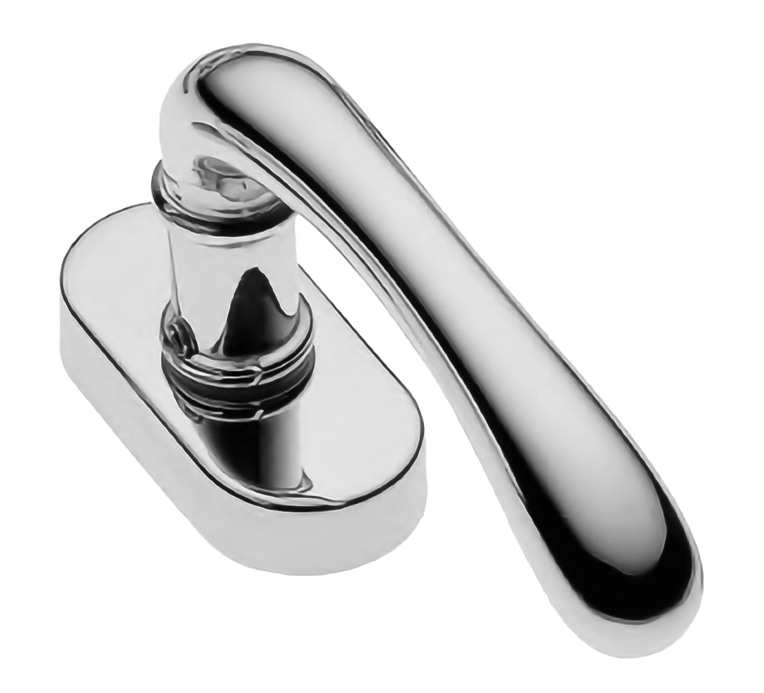 Ручка оконная RING W1 CRO, цвет - хром фото купить Тверь