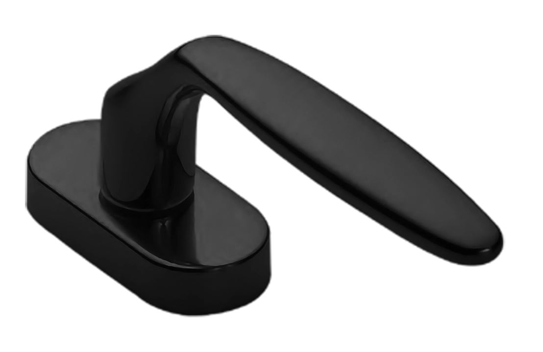 Ручка оконная DERBY W1 NERO, цвет - черный фото купить Тверь