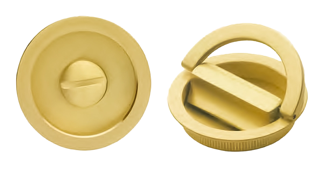 Ручка для раздвижной двери ART.75 CRO с поворотным кольцом, цвет - хром фото купить Тверь