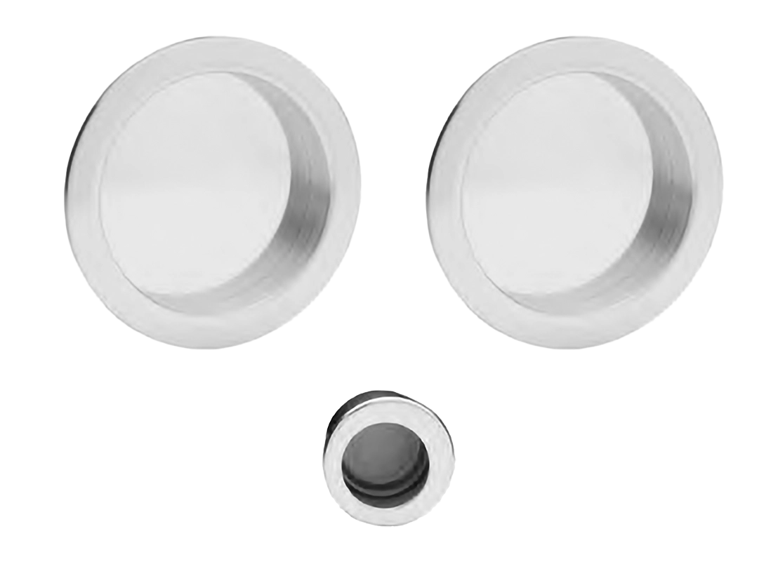 Ручка для раздвижной двери ART.54/A CRO с пальчиковой ручкой, цвет - хром фото купить Тверь