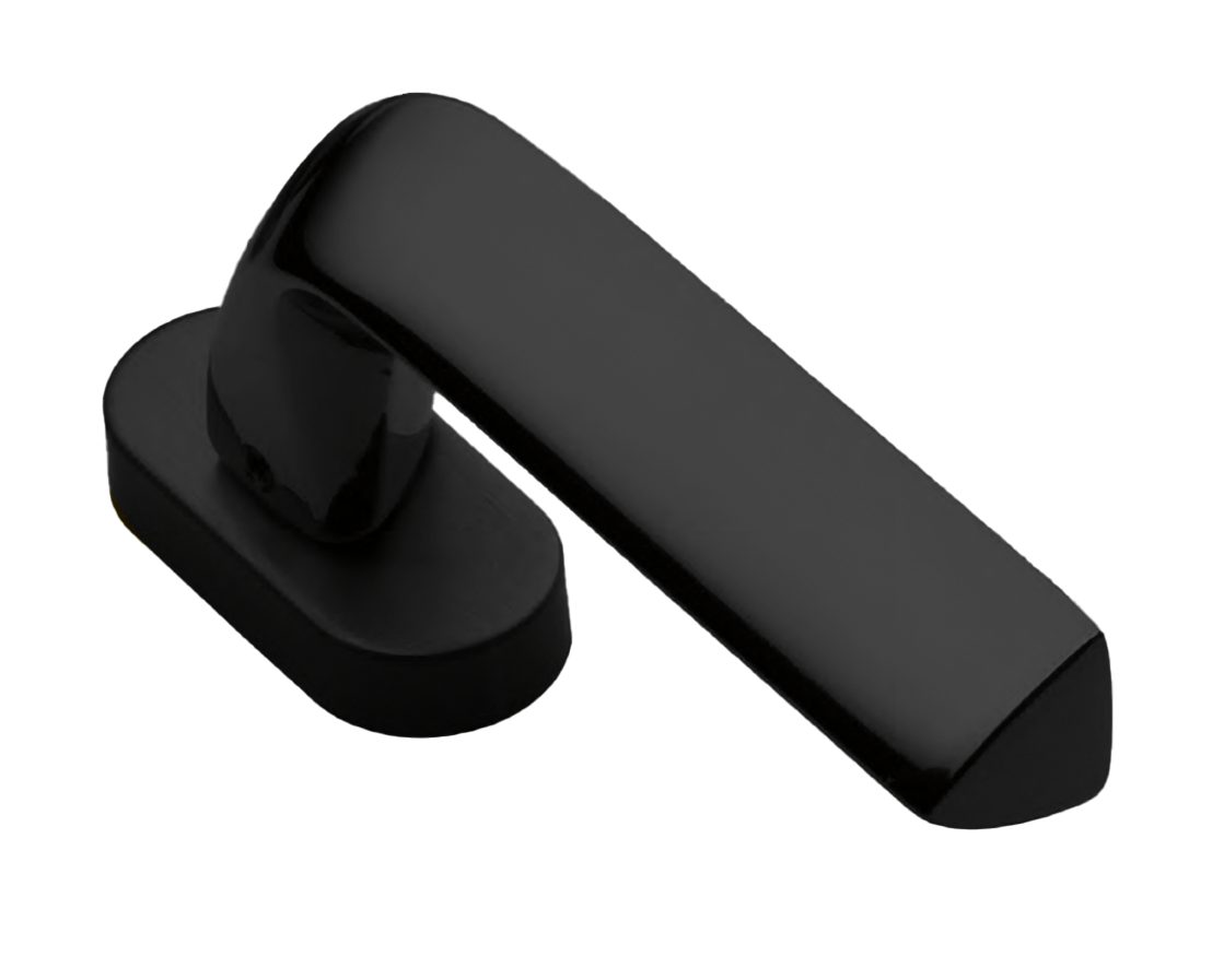 Ручка оконная MATRIX W1 NERO, цвет - черный фото купить Тверь