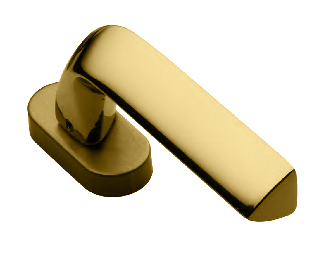 Ручка оконная MATRIX W1 OTL, цвет - золото фото купить Тверь