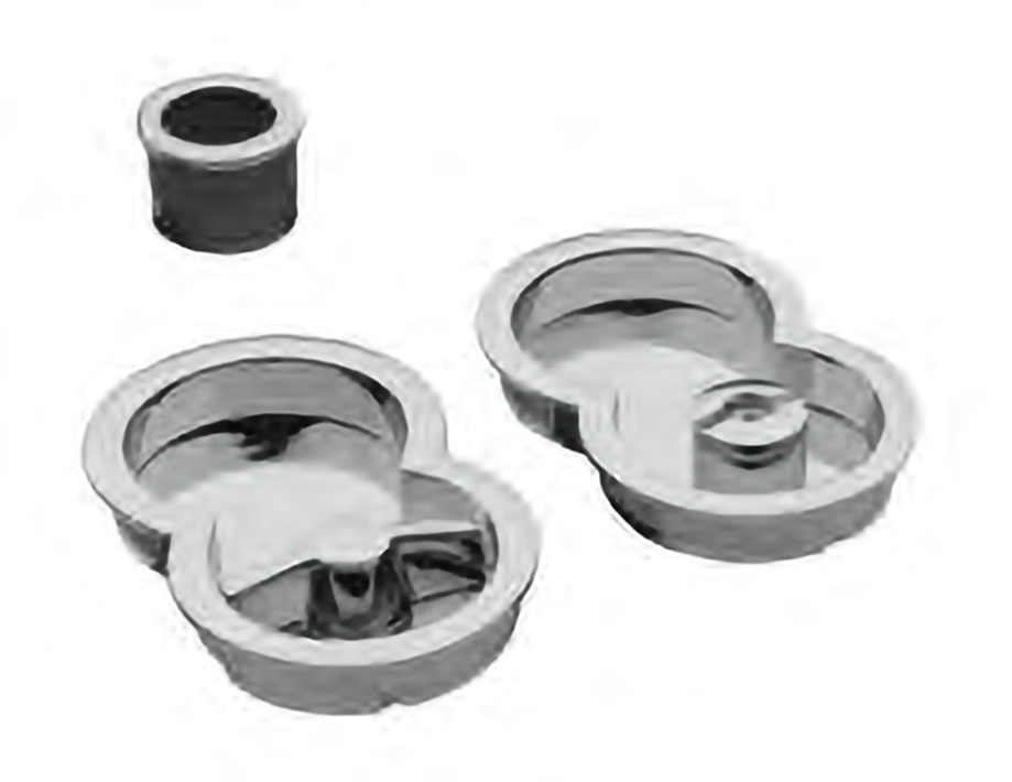 Комплект ручек INFINITY ART.85/A CRO с заверткой для раздвижной двери с торцевой ручкой, цвет - хром фото купить Тверь