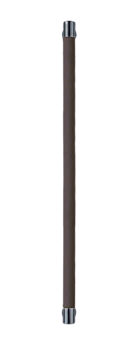 Ручка-скоба HIDE LEATHER PH/A NERO/GRAFITE, цвет - черный/графит фото купить Тверь