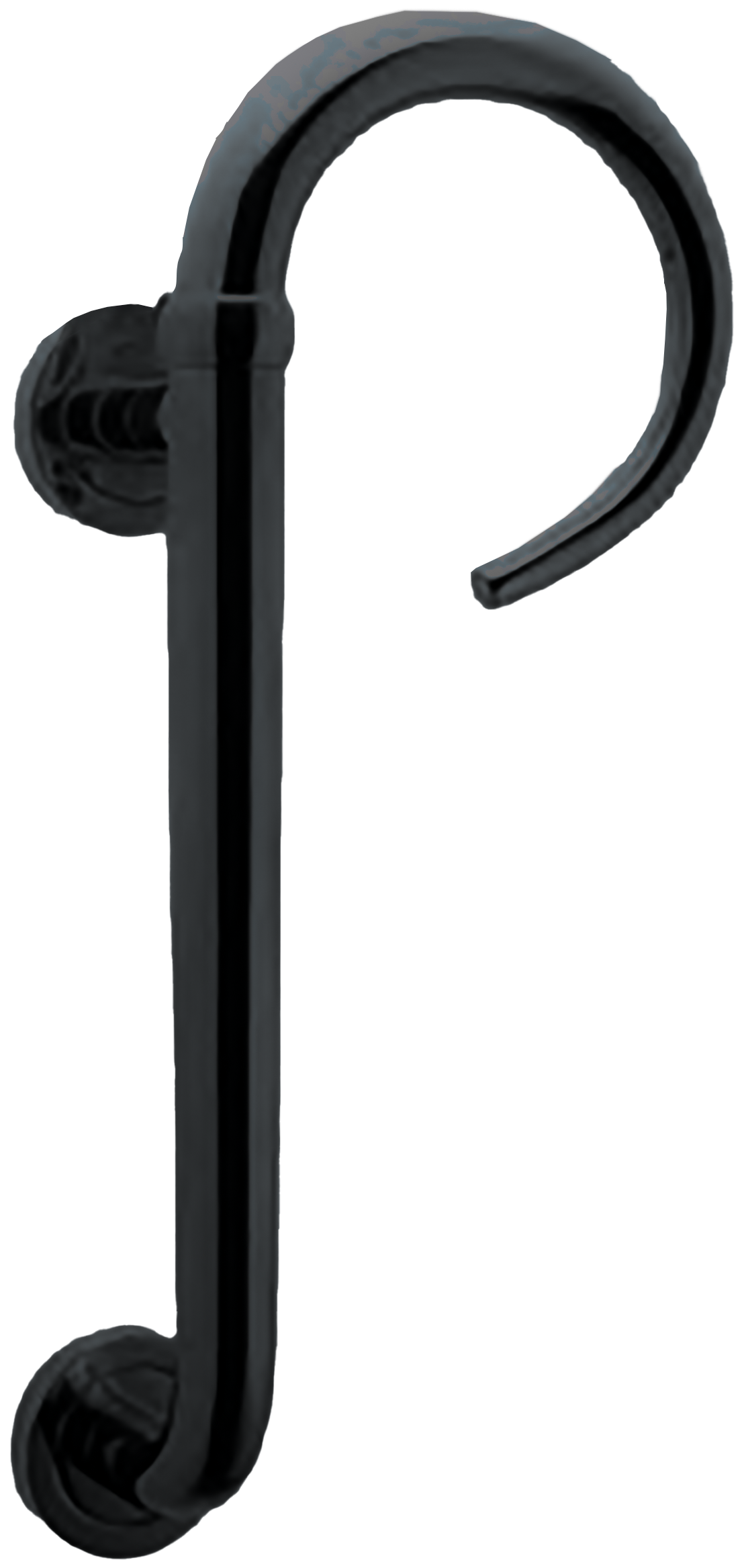 Ручка-скоба LANGOUST PH R NERO, цвет - черный фото купить Тверь