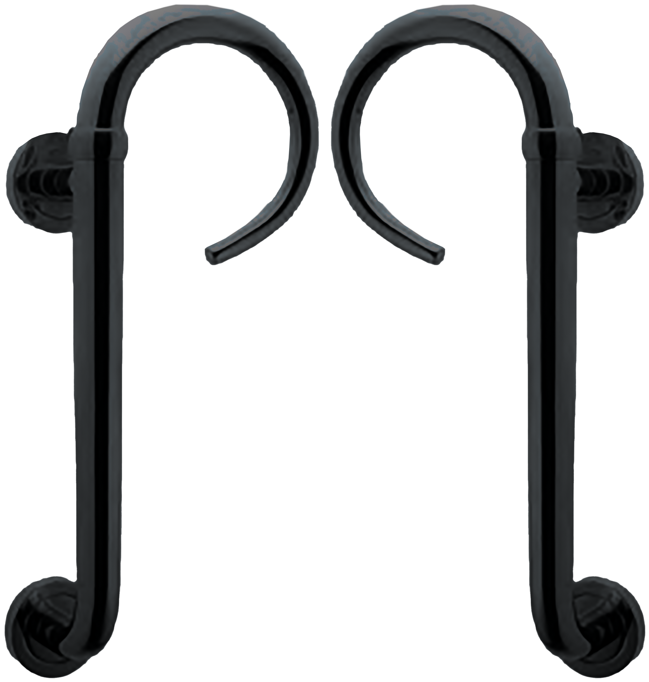 Ручка-скоба LANGOUST PH NERO, цвет - черный фото купить Тверь