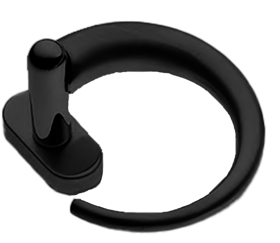 Ручка оконная LANGOUST W1 NERO, цвет - черный фото купить Тверь