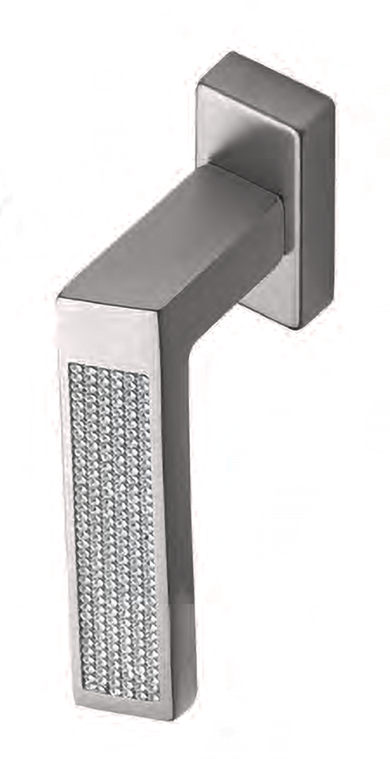 Ручка оконная DOLCE VITA W1 NIN с 4-х позицион. механизмом, цвет черный никель фото купить в Твери