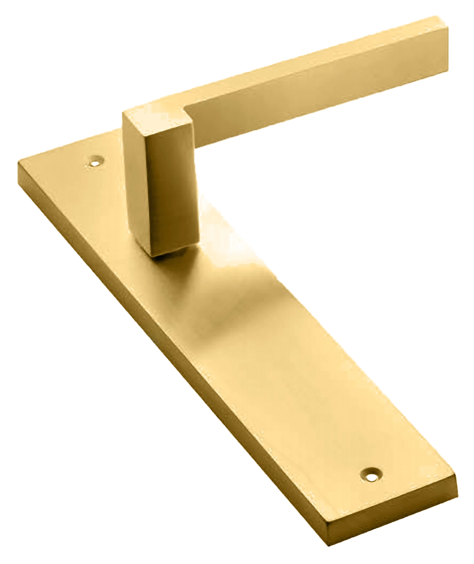 STONE PL OSA, ручка на планке, цвет - матовое золото фото купить в Твери