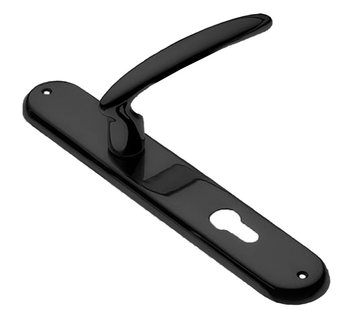 FLAMINGO PL NERO, ручка на планке, цвет - черный фото купить в Твери