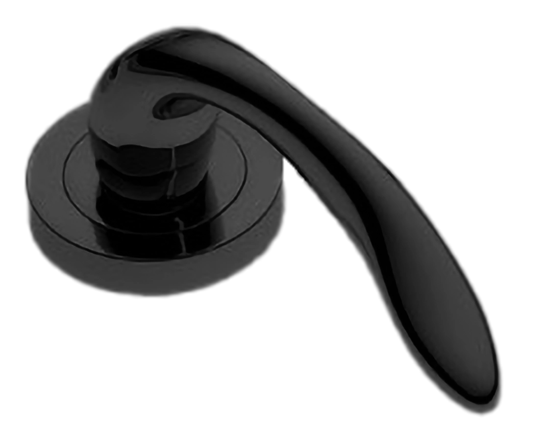 Ручка оконная LEON W1 NERO, цвет - черный фото купить в Твери