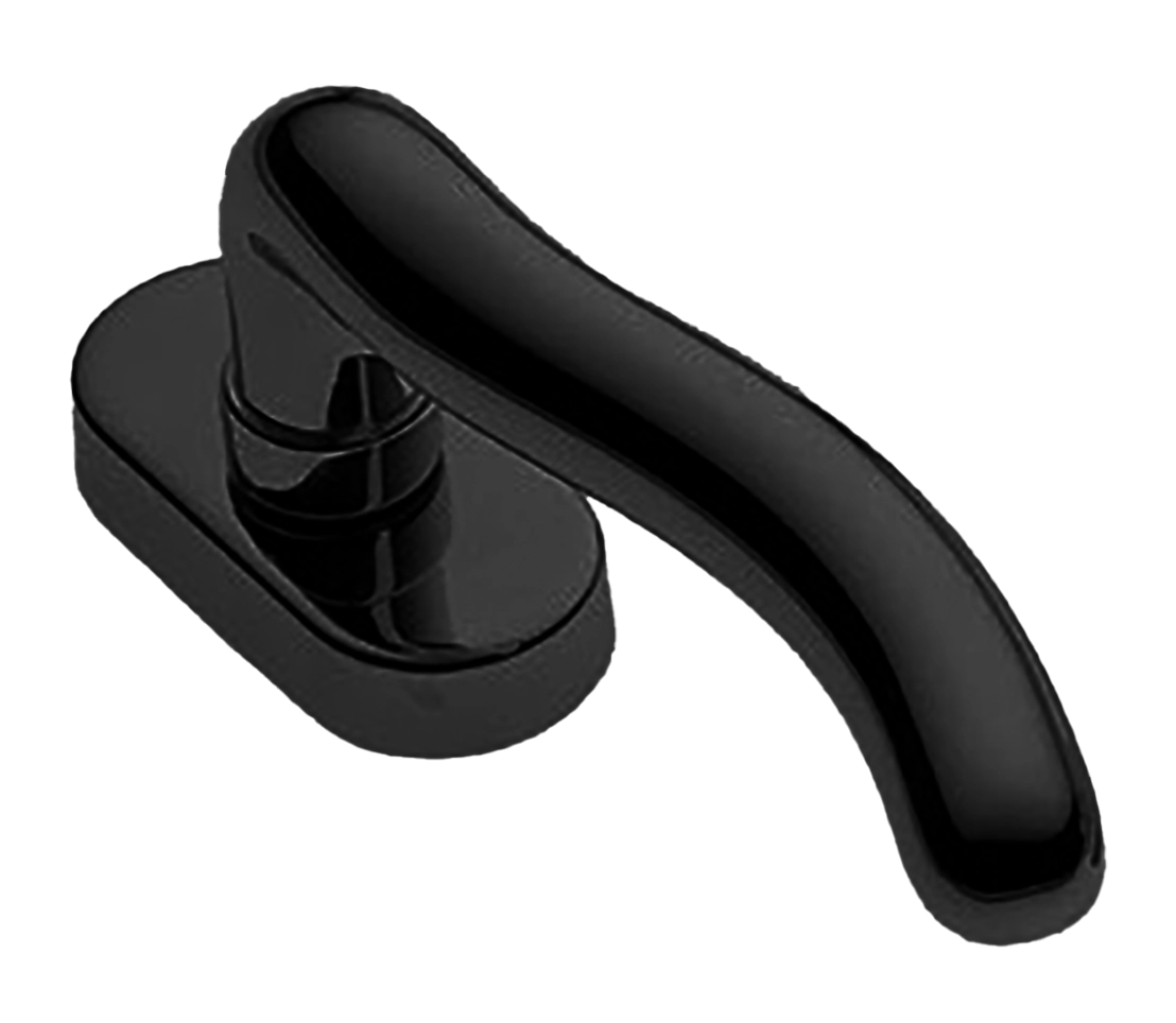 Ручка оконная SNAKE W1 NERO, цвет - черный фото купить в Твери