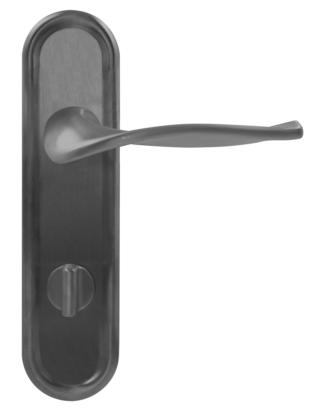 Ручка дверная SKYSCRAPER PLR SST на планке, цвет Летняя гроза/Summer Storm фото купить в Твери