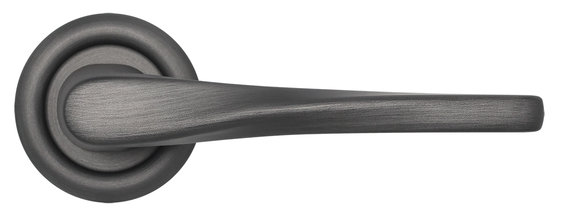 Ручка дверная THE OLYMPICS R7 SST на круглой розетке, цвет Летняя гроза/Summer Storm фото купить в Твери