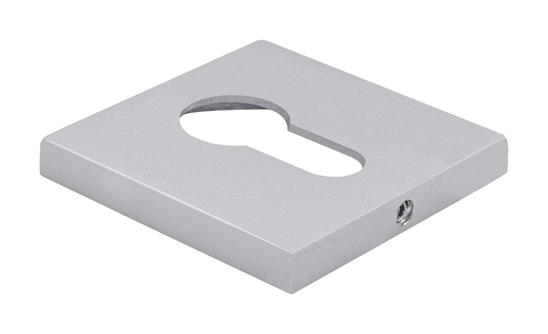 Накладка на замок MH-KH-S6 ASC под евроцилиндр, цвет анодированный матовый хром фото купить Тверь