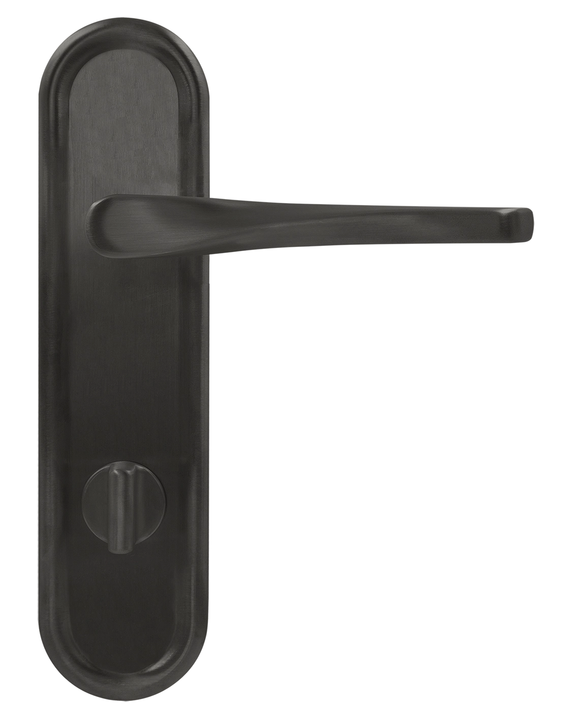 Ручка дверная THE OLYMPICS PLR WC SST на планке под сантехническую завертку, цвет Летняя гроза/Summer Storm фото купить в Твери