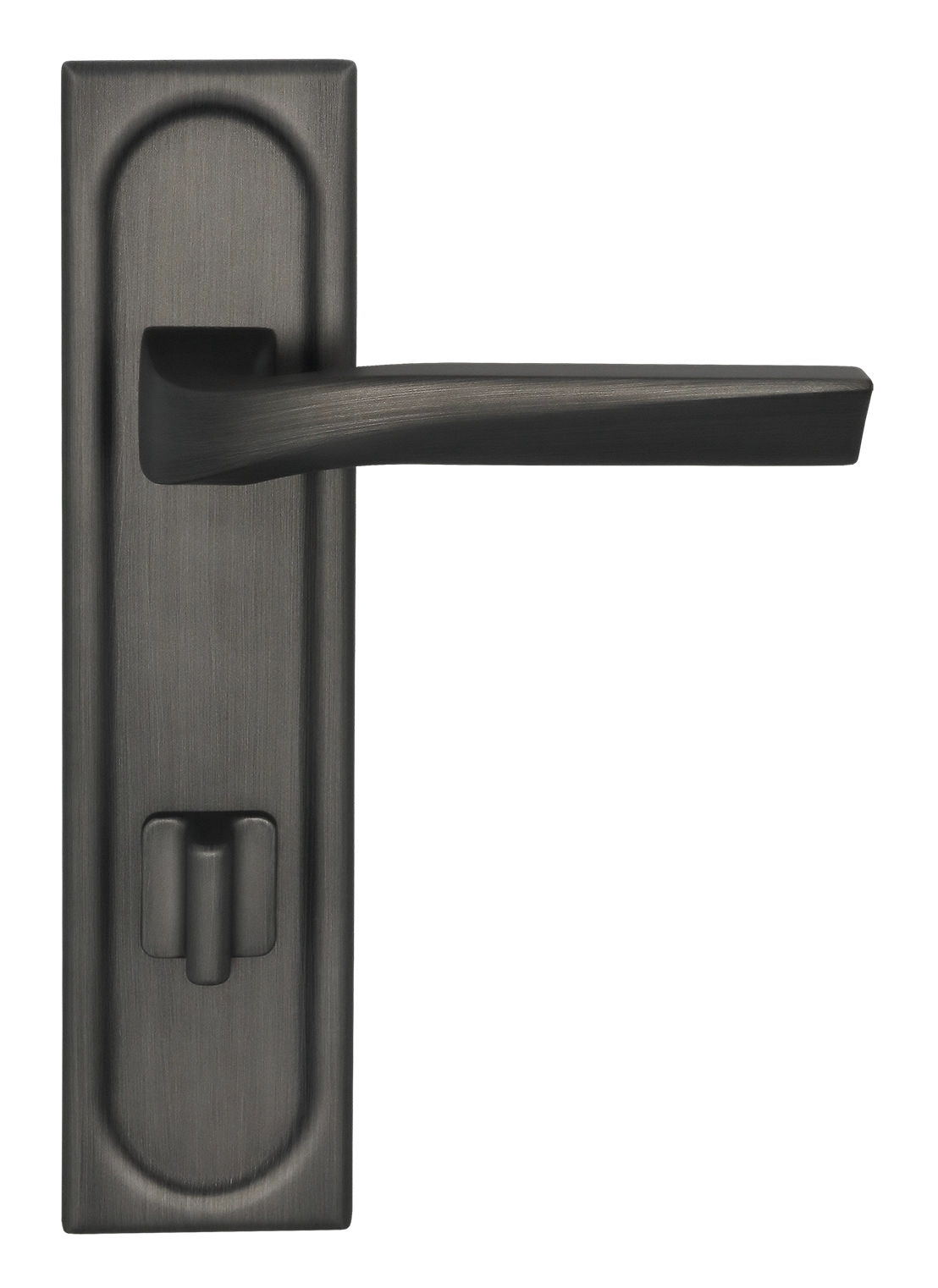 Ручка дверная WD CONCERT HALL PLS WC SST на планке под сантехническую завертку, цвет Летняя гроза/Summer Storm фото фурнитура Тверь