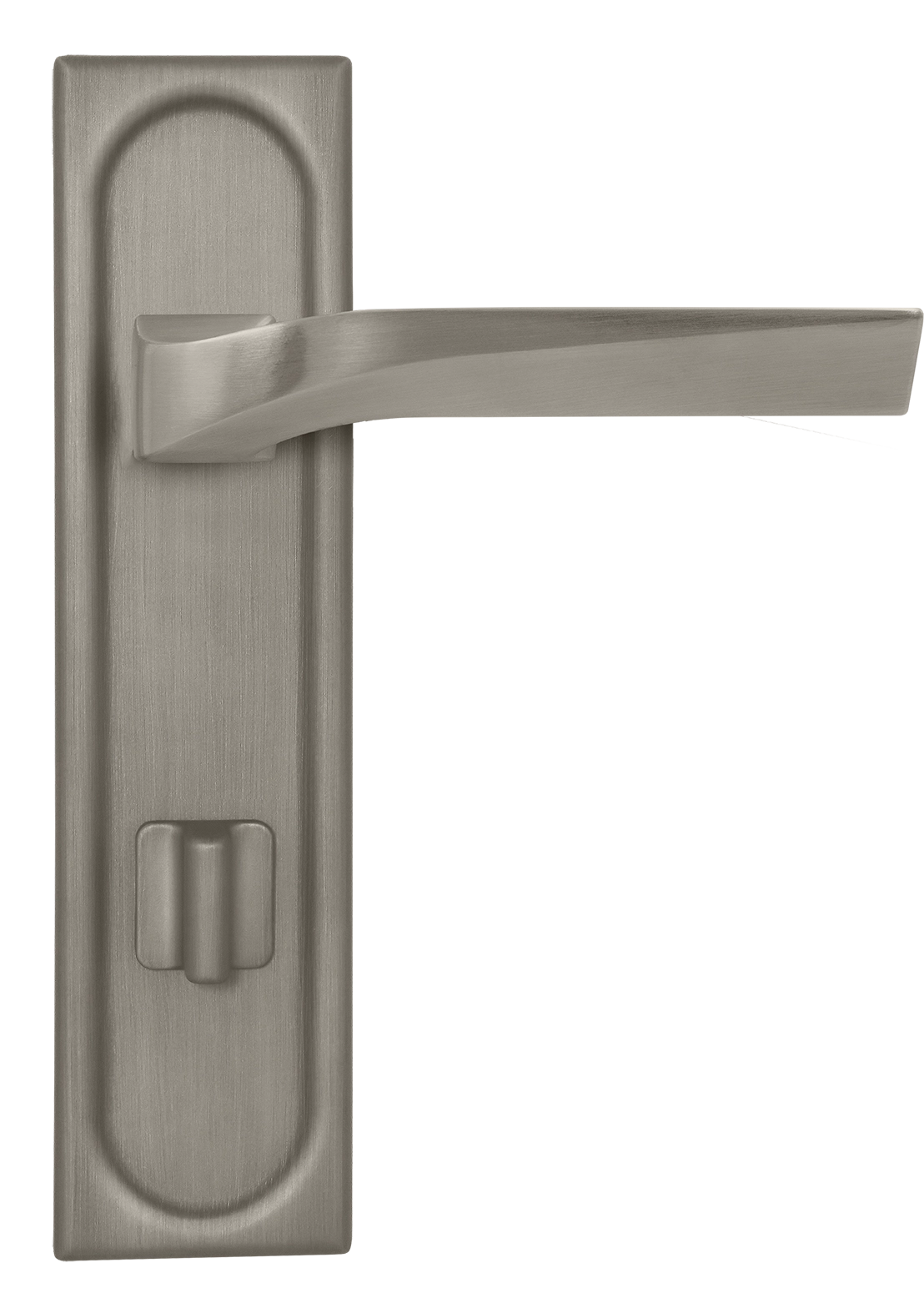 Ручка дверная WD CONCERT HALL PLS WC SMI на планке под сантехническую завертку, цвет Весенняя дымка/Spring Mist фото купить в Твери