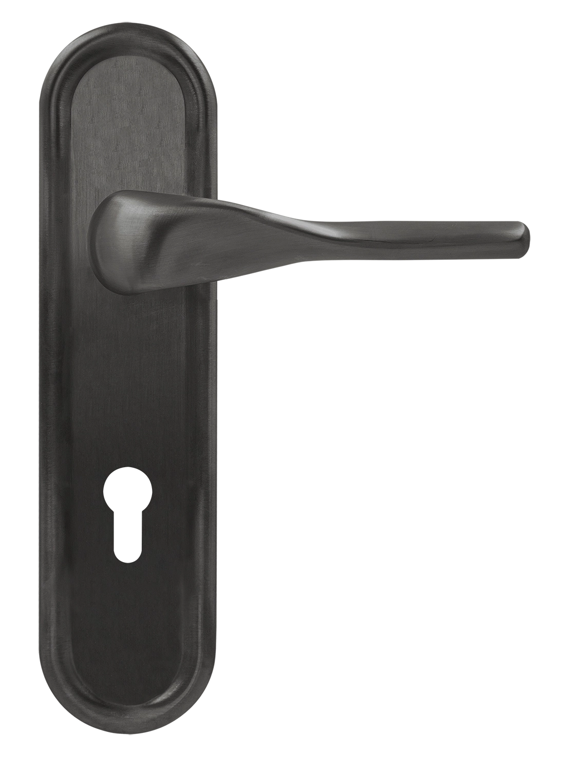 Ручка дверная LVB PLR KH SST на планке под ключевой цилиндр, цвет Летняя гроза/Summer Storm фото купить Тверь