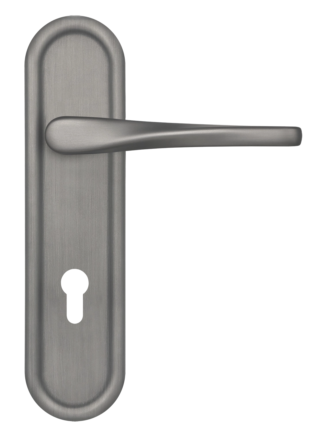 Ручка дверная THE OLYMPICS PLR KH WF на планке под ключевой цилиндр, цвет Зимняя стужа/Winter Frost фото купить Тверь