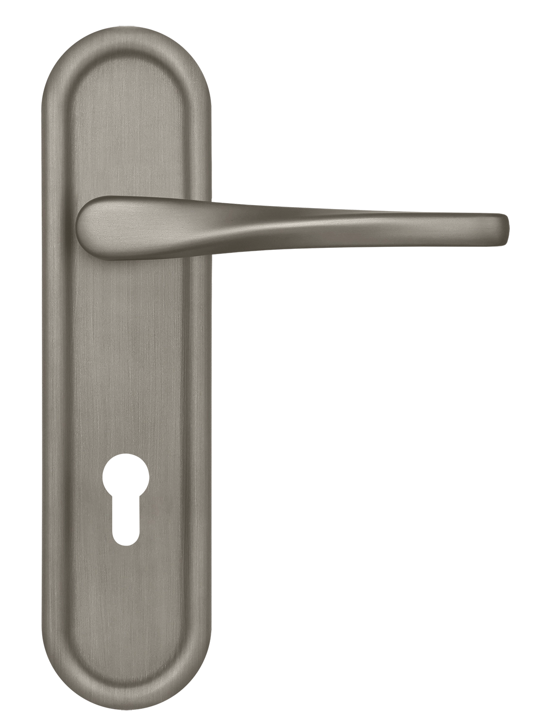 Ручка дверная THE OLYMPICS PLR KH SMI на планке под ключевой цилиндр, цвет Весенняя дымка/Spring Mist фото купить Тверь