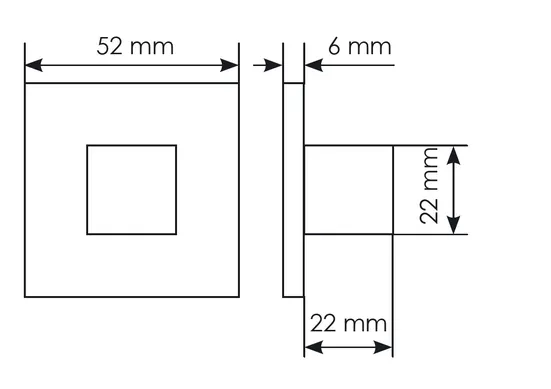 Комплект дверных ручек MH-54-S6 BL с заверткой MH-WC-S6 BL + замок M1895 BL, цвет черный фото дверная фурнитура Тверь