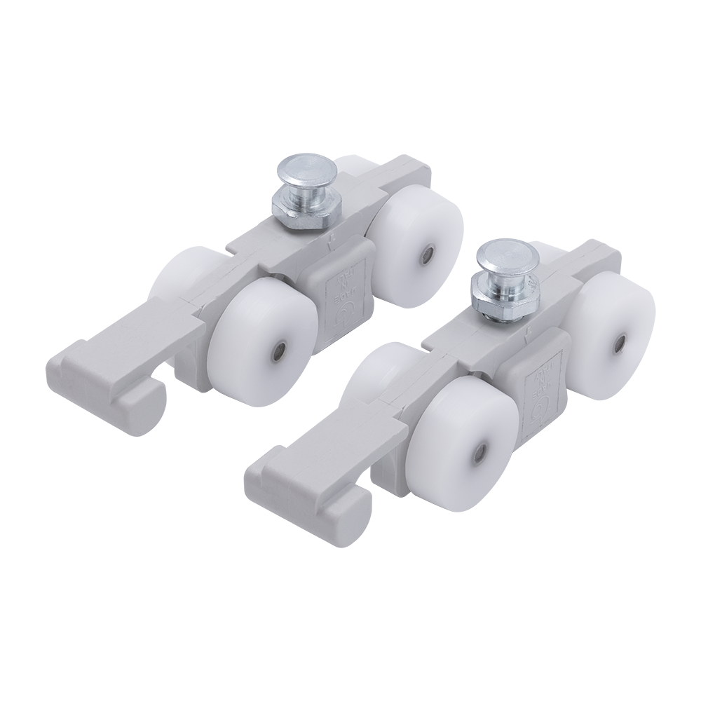 Комплект ролик-стопор SLIDING SET 1-SO 40kg NEW для синхр. открывания, дверь до 40кг фото фурнитура Тверь