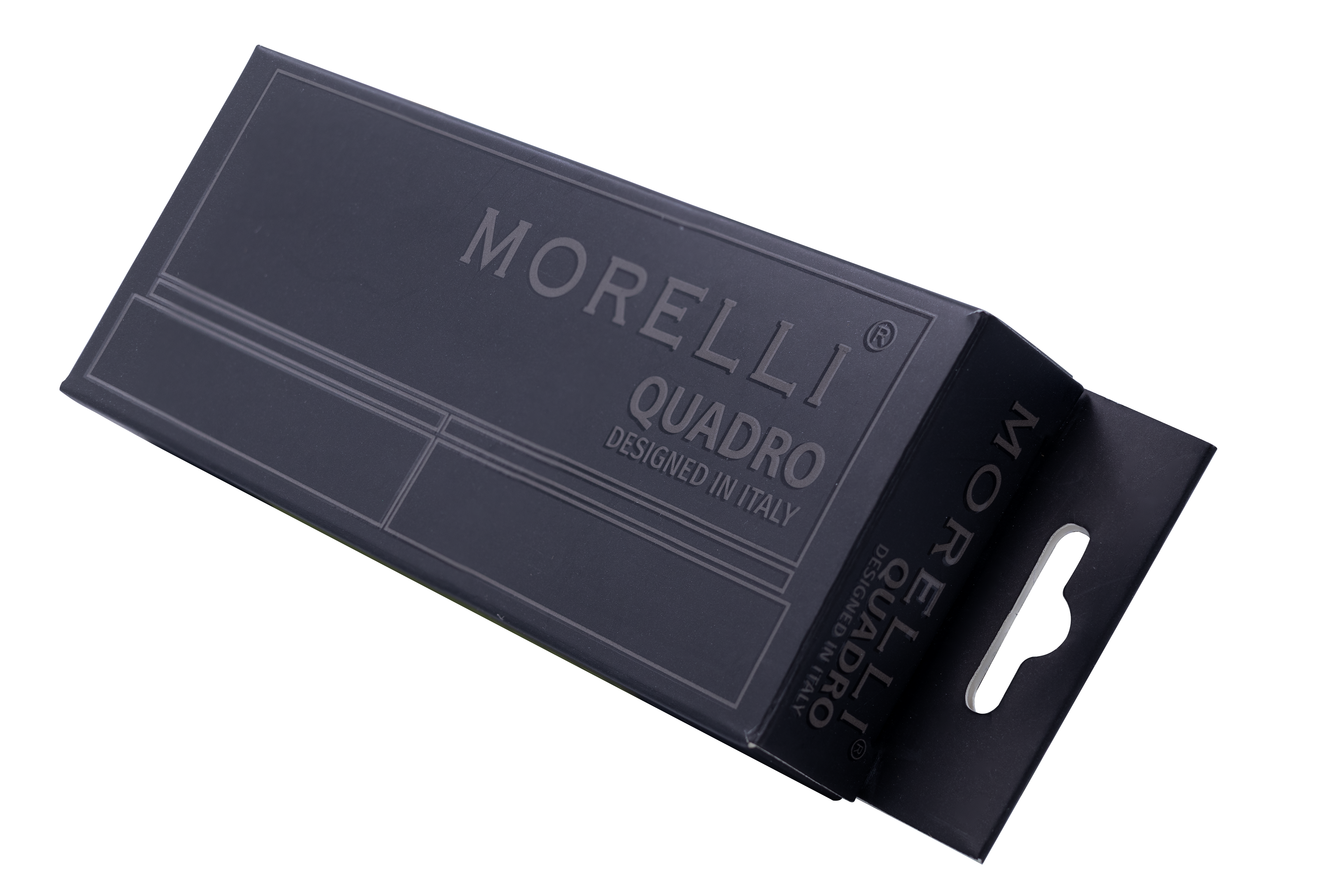 Петля QUADRO-2 BL врезная на квадратной оси, цвет черный фото morelli Тверь