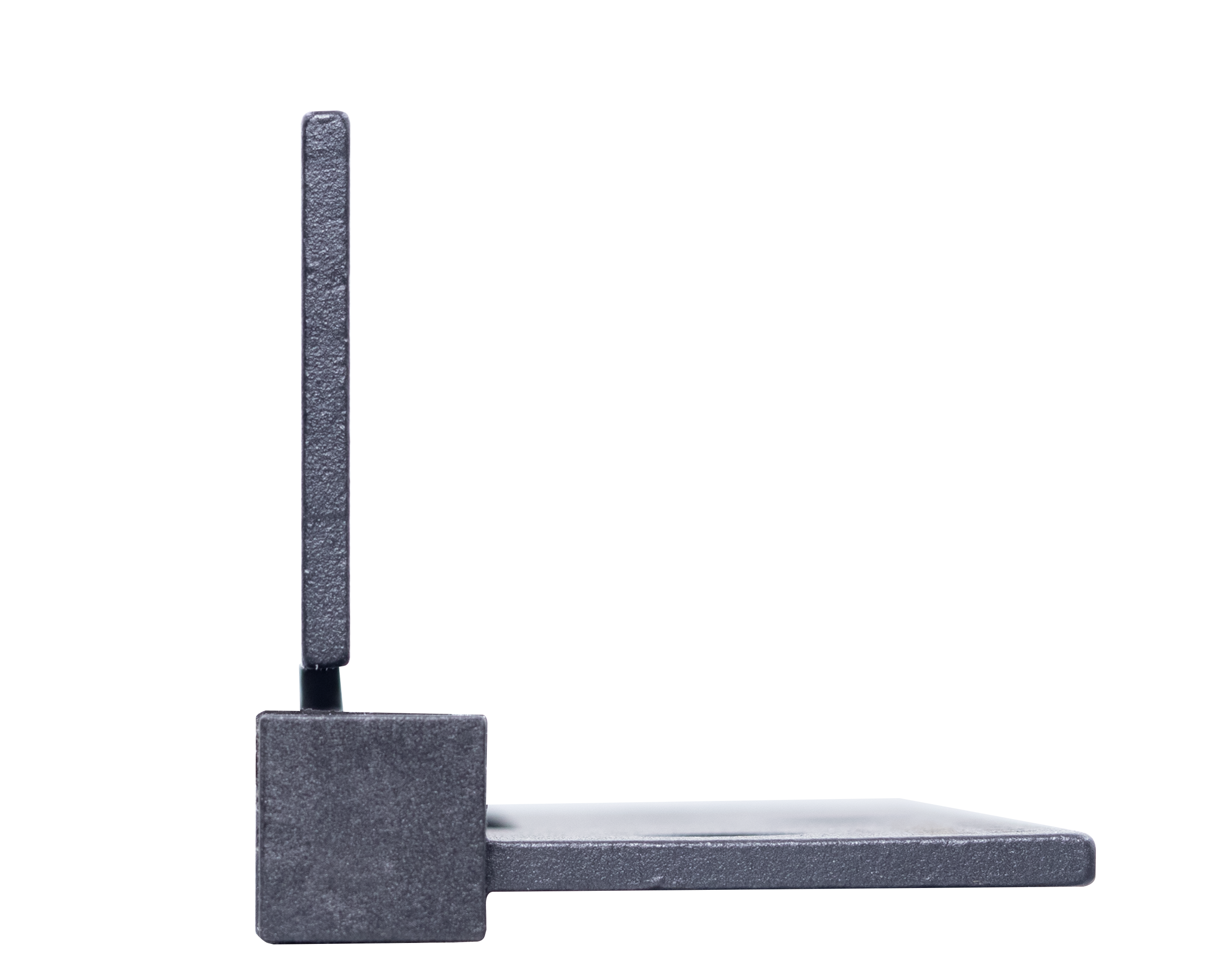 Петля QUADRO-2 BL врезная на квадратной оси, цвет черный, вес полотна до 40 кг фото фурнитура Тверь