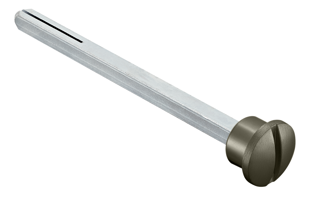 Четырехгранник LUX-SPINDLE-WC 110 ANT 110мм с кнопкой, цвет антрацит фото купить Тверь