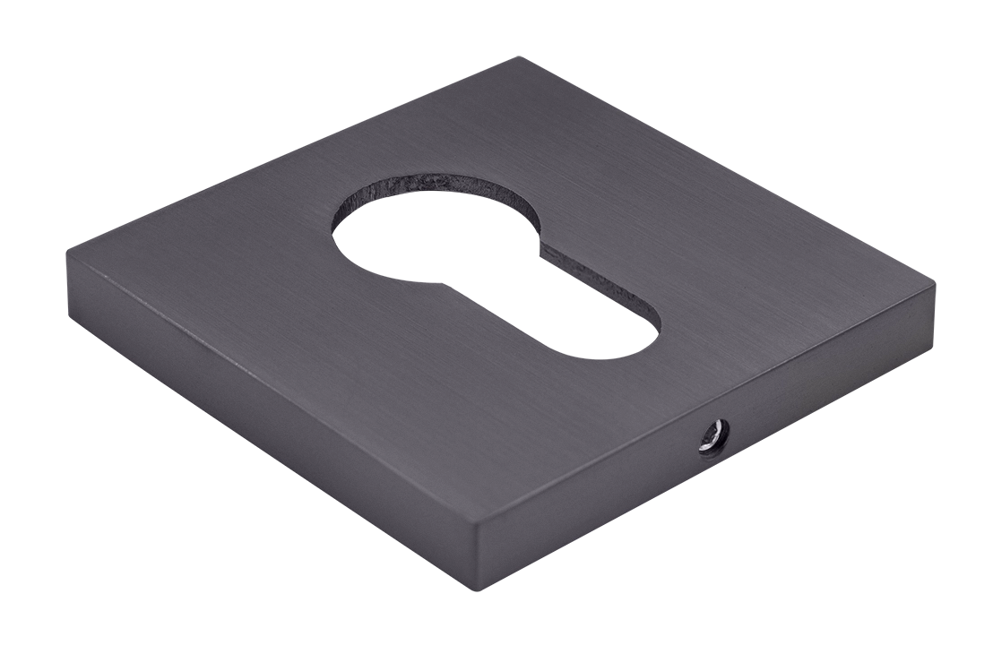 Накладка на замок MH-KH-S6 GR под евроцилиндр, цвет graphite фото купить Тверь