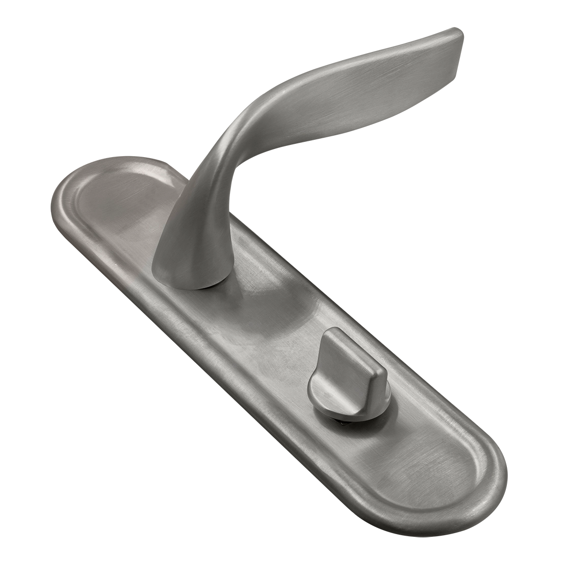 Ручка дверная SKYSCRAPER PLR WF на планке, цвет Зимняя стужа/Winter Frost фото купить Тверь