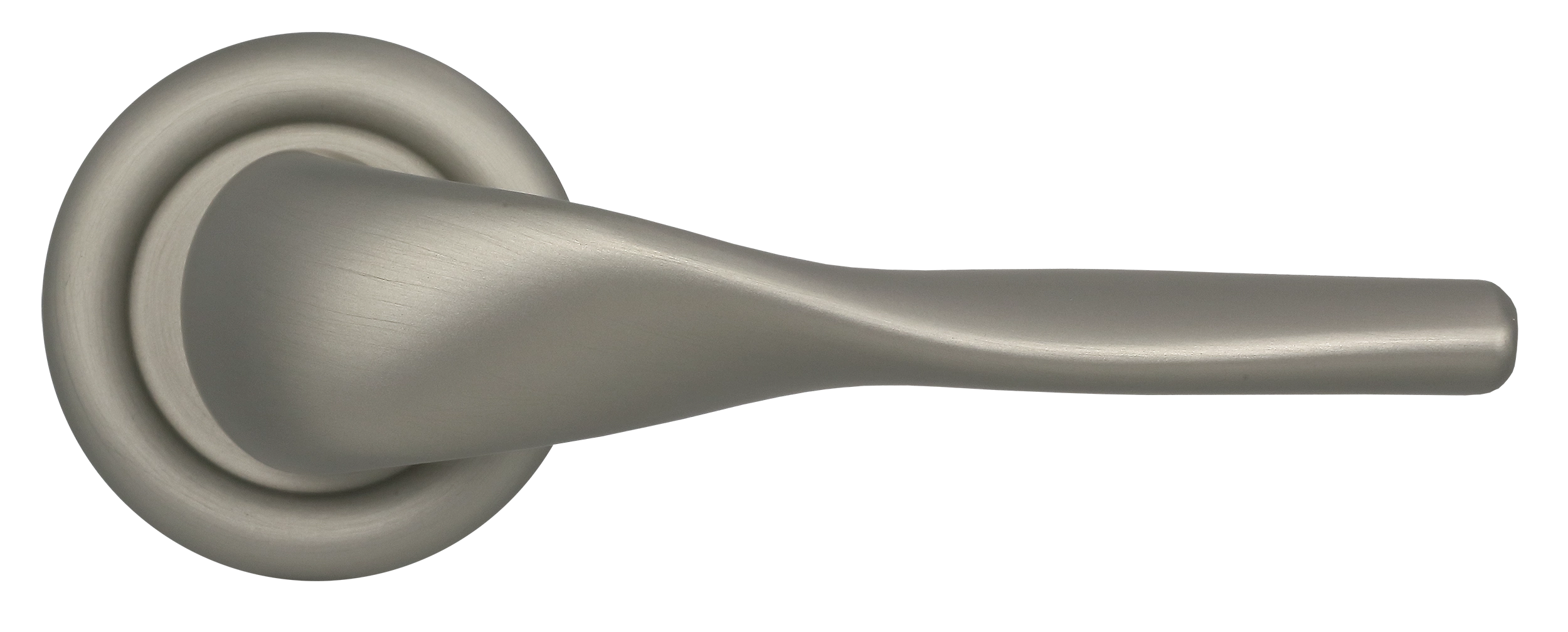 Ручка дверная LVB R7 SMI на круглой розетке, цвет Весенняя дымка/Spring Mist фото купить в Твери