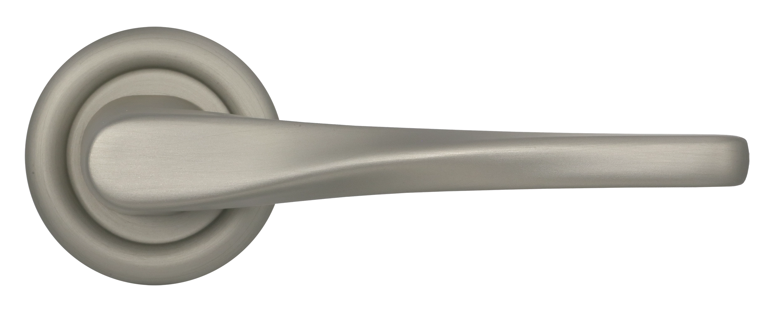 Ручка дверная THE OLYMPICS R7 SMI на круглой розетке, цвет Весенняя дымка/Spring Mist фото купить в Твери