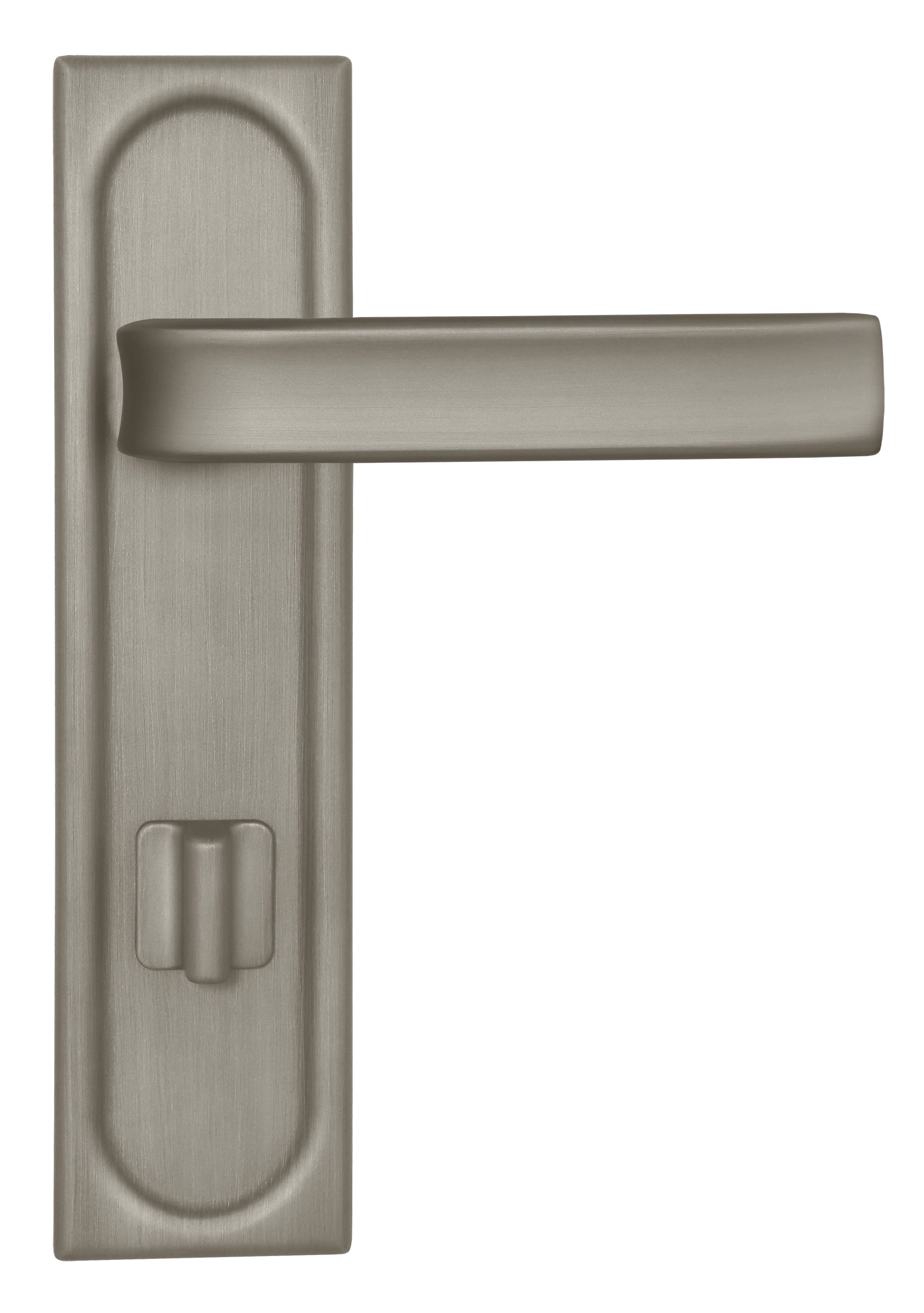 Ручка дверная THE BUS STATION PLS SMI на планке, цвет Весенняя дымка/Spring Mist фото купить в Твери