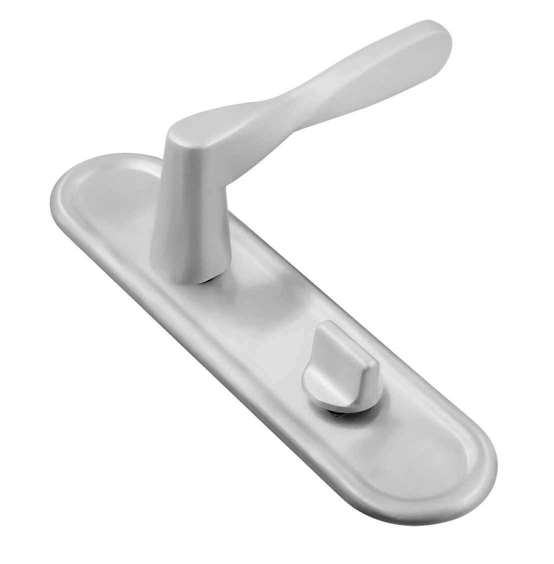 Ручка дверная THE OLYMPICS PLR SSW на планке, цвет Стокгольмский снегопад/Stockholm Snowfall фото купить Тверь