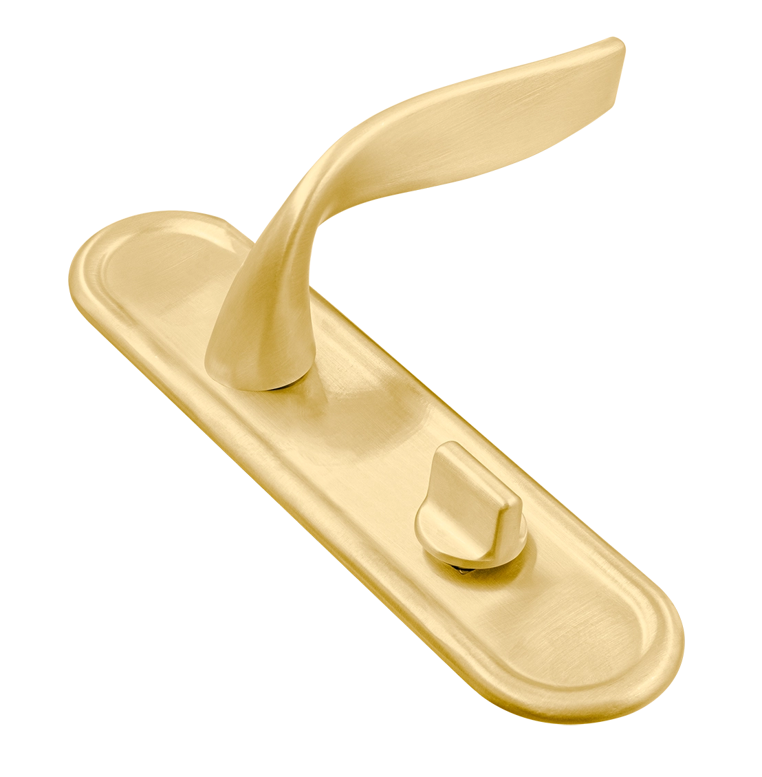 Ручка дверная SKYSCRAPER PLR AH на планке, цвет Осенний мёд/Autumn Honey фото купить Тверь