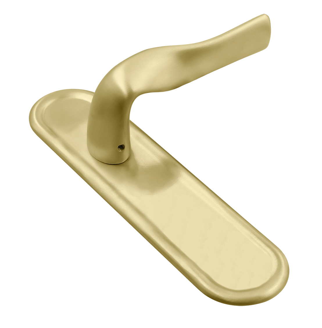 Ручка дверная LVB PLR AH на планке, цвет Осенний мёд/Autumn Honey фото купить Тверь