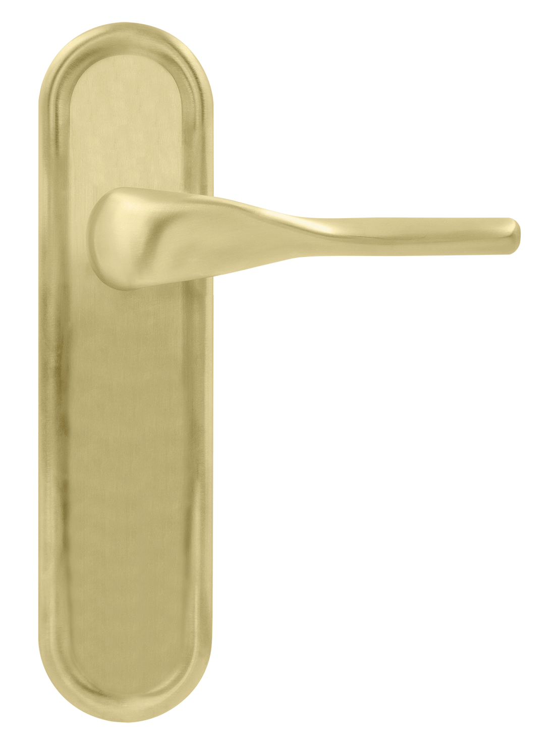 Ручка дверная LVB PLR AH на планке, цвет Осенний мёд/Autumn Honey фото купить в Твери