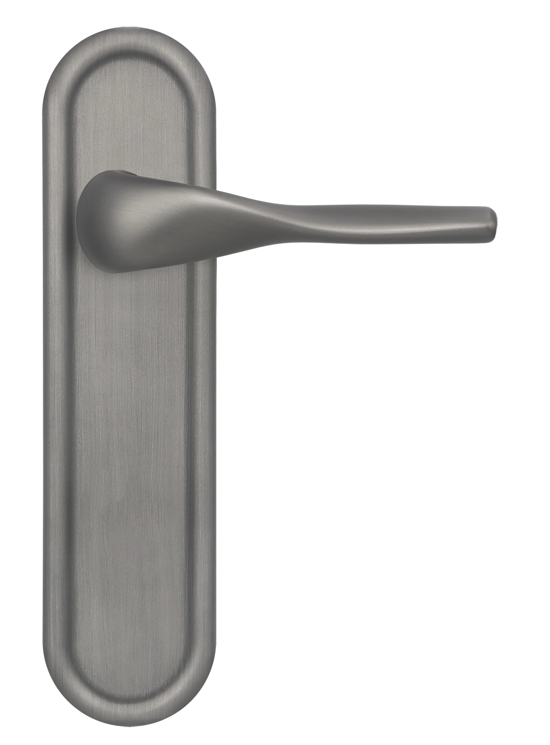 Ручка дверная LVB PLR WF на планке, цвет Зимняя стужа/Winter Frost фото купить в Твери